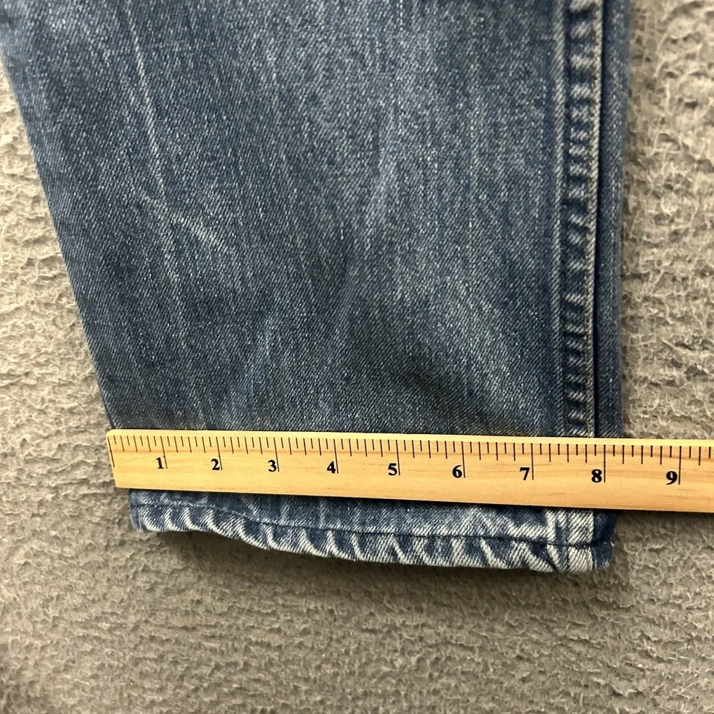 Vintage Levis Jeans Mens 38x30 Blue Denim 646 Bell Bottoms Flares 70s Orange Tab